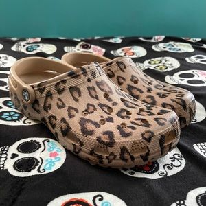 Women’s Leopard Crocs